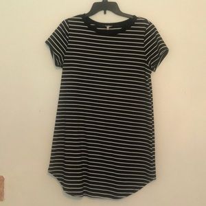 Black and white dress